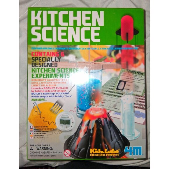Kitchen Science Kit For Ages 8+ New - Picture 1 of 8